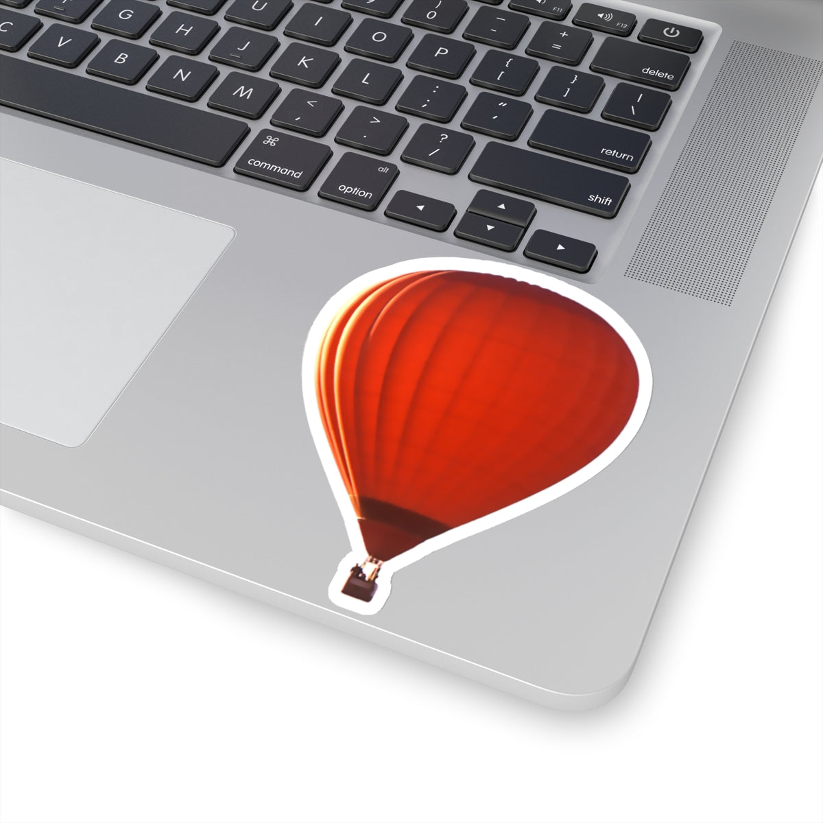 Red Hot Air Balloon Sticker