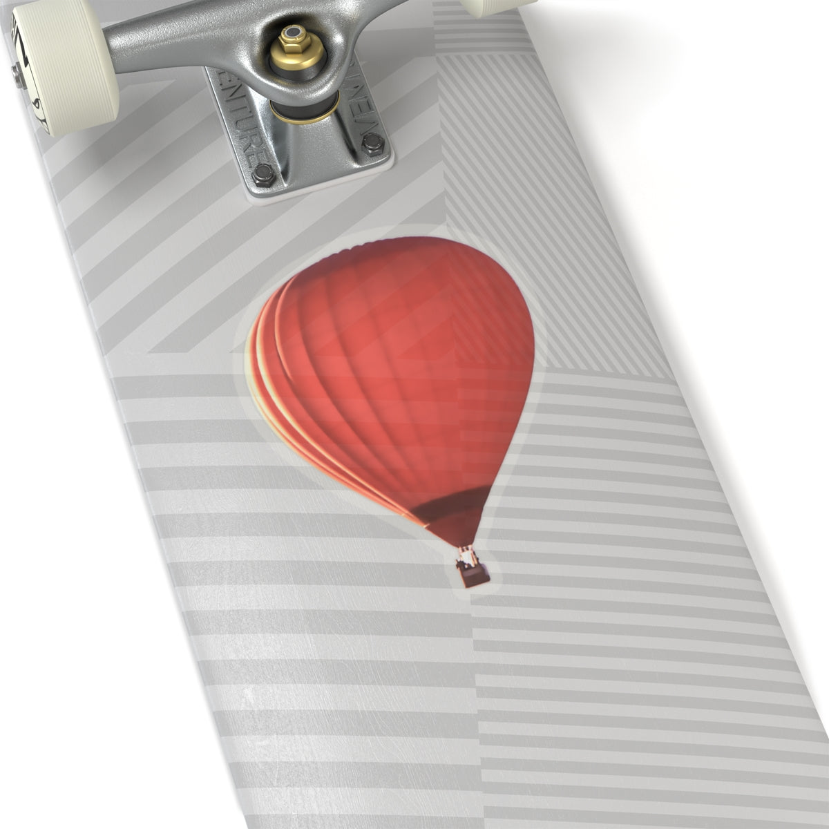 Red Hot Air Balloon Sticker