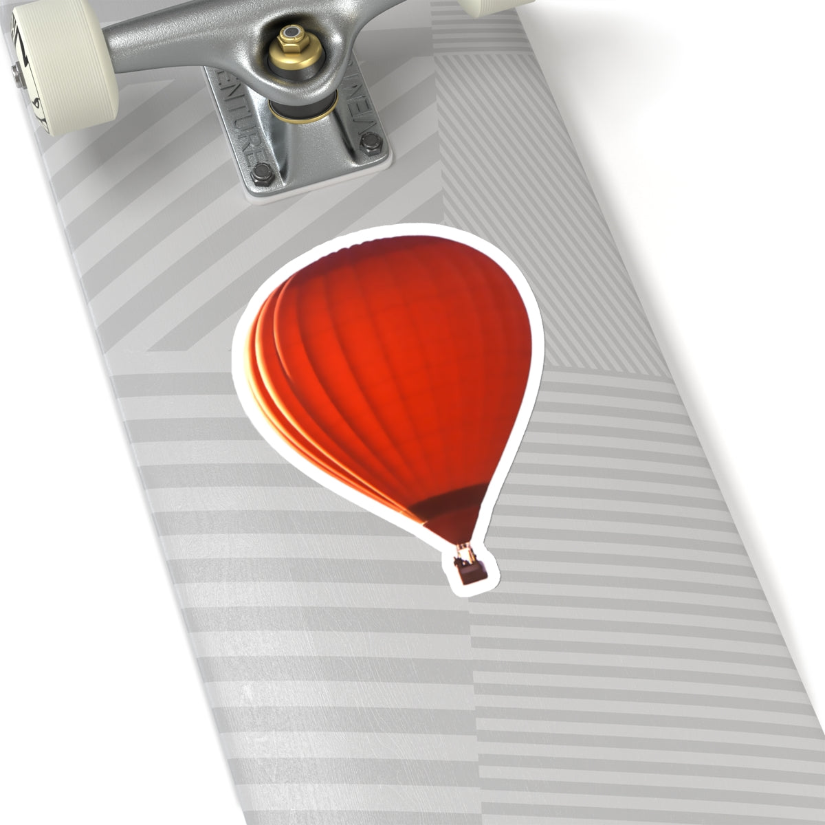 Red Hot Air Balloon Sticker