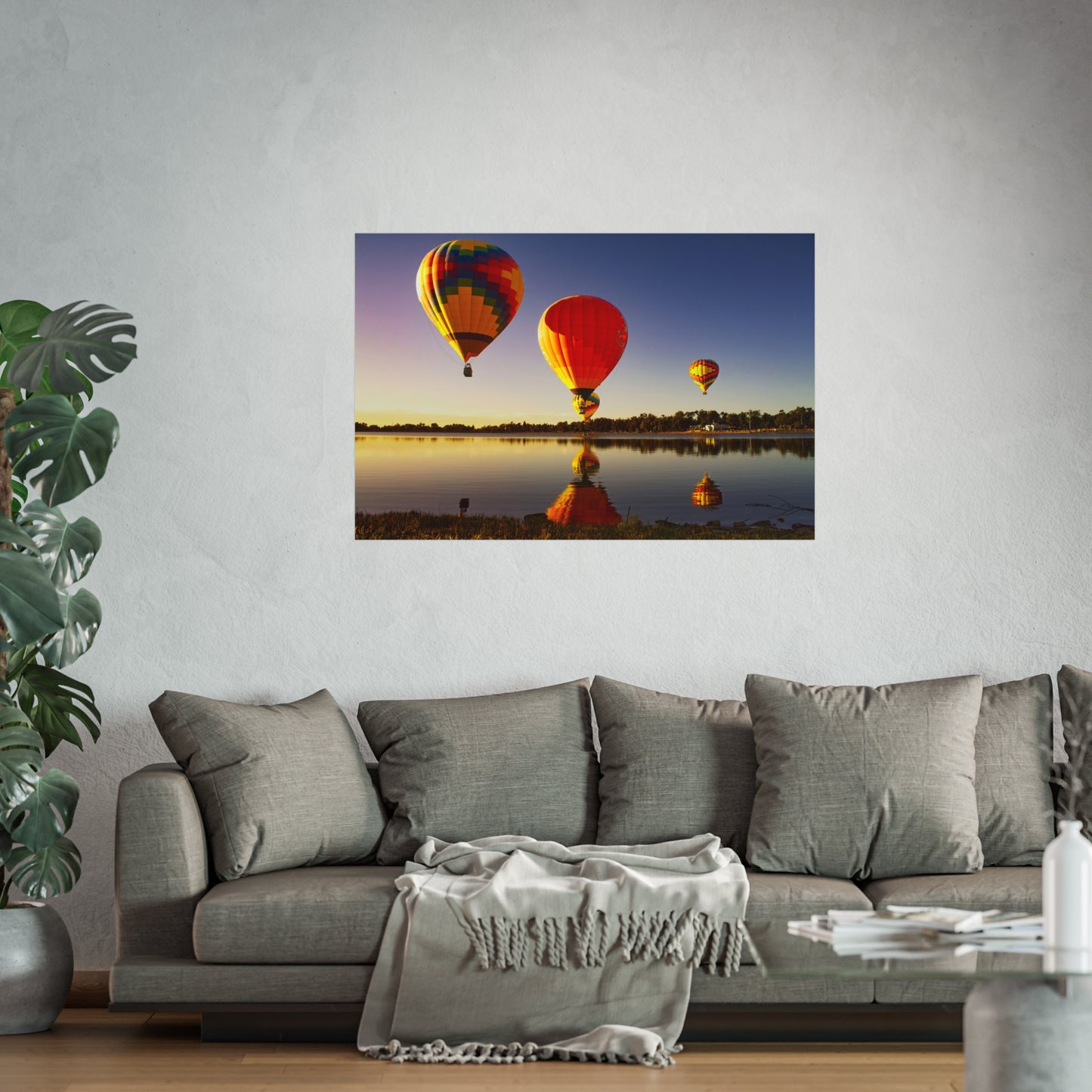 Hot Air Balloons in Colorado Springs Poster