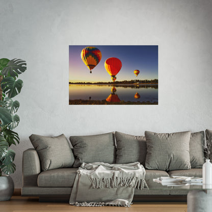 Hot Air Balloons in Colorado Springs Poster