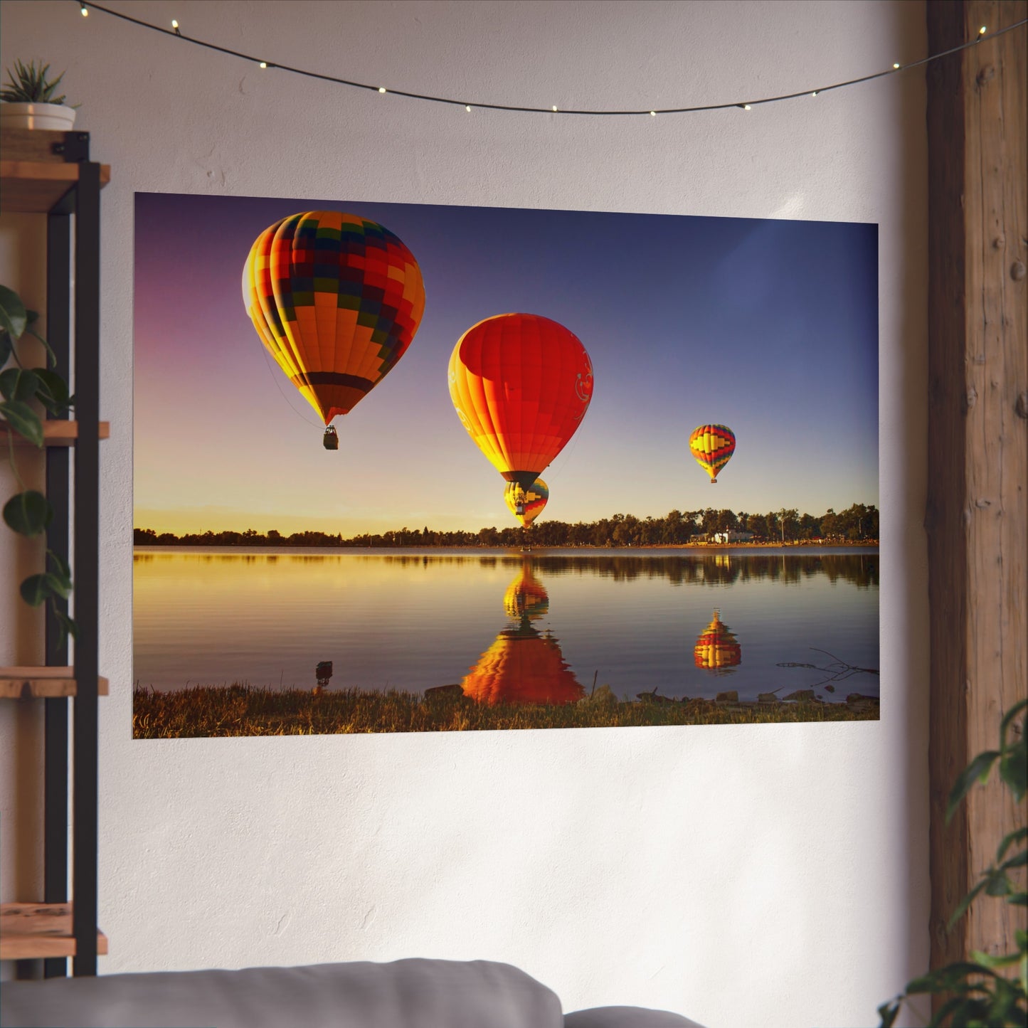 Hot Air Balloons in Colorado Springs Poster