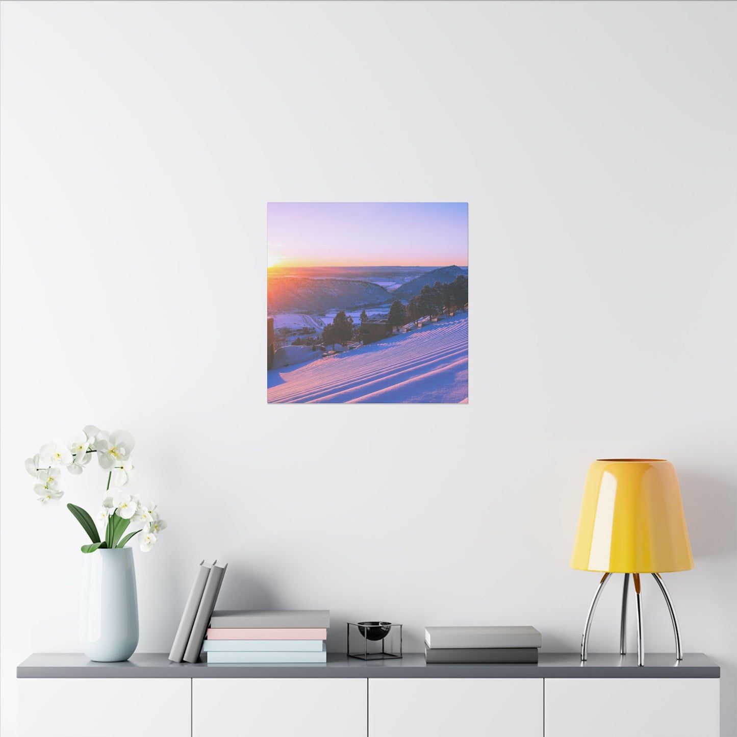 Red Rocks Sunrise Canvas - Wall Decor