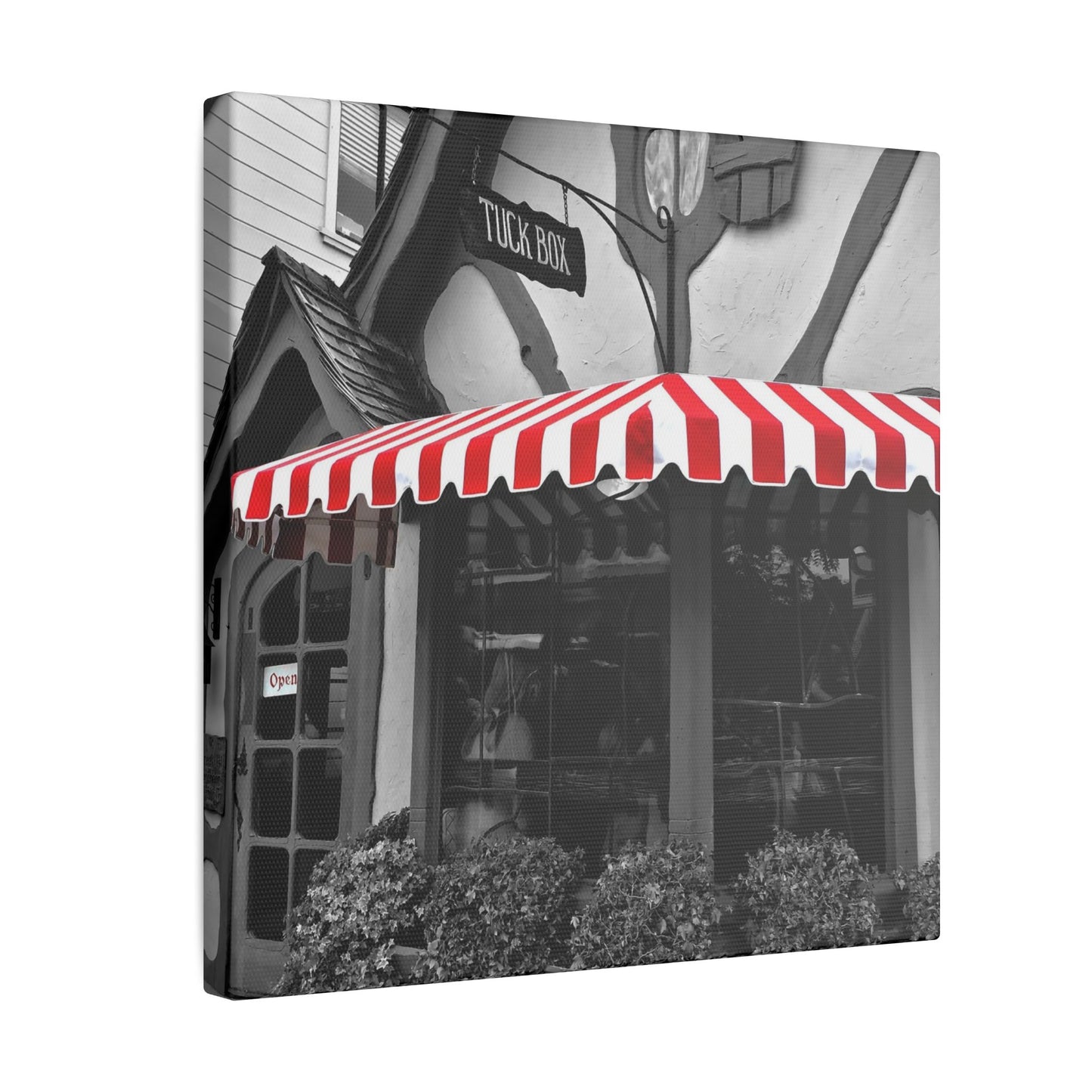 Red Tuck Box Canvas