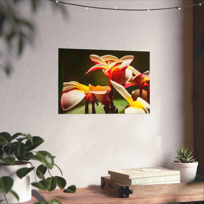 Plumeria Poster