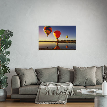 Hot Air Balloons in Colorado Springs Poster