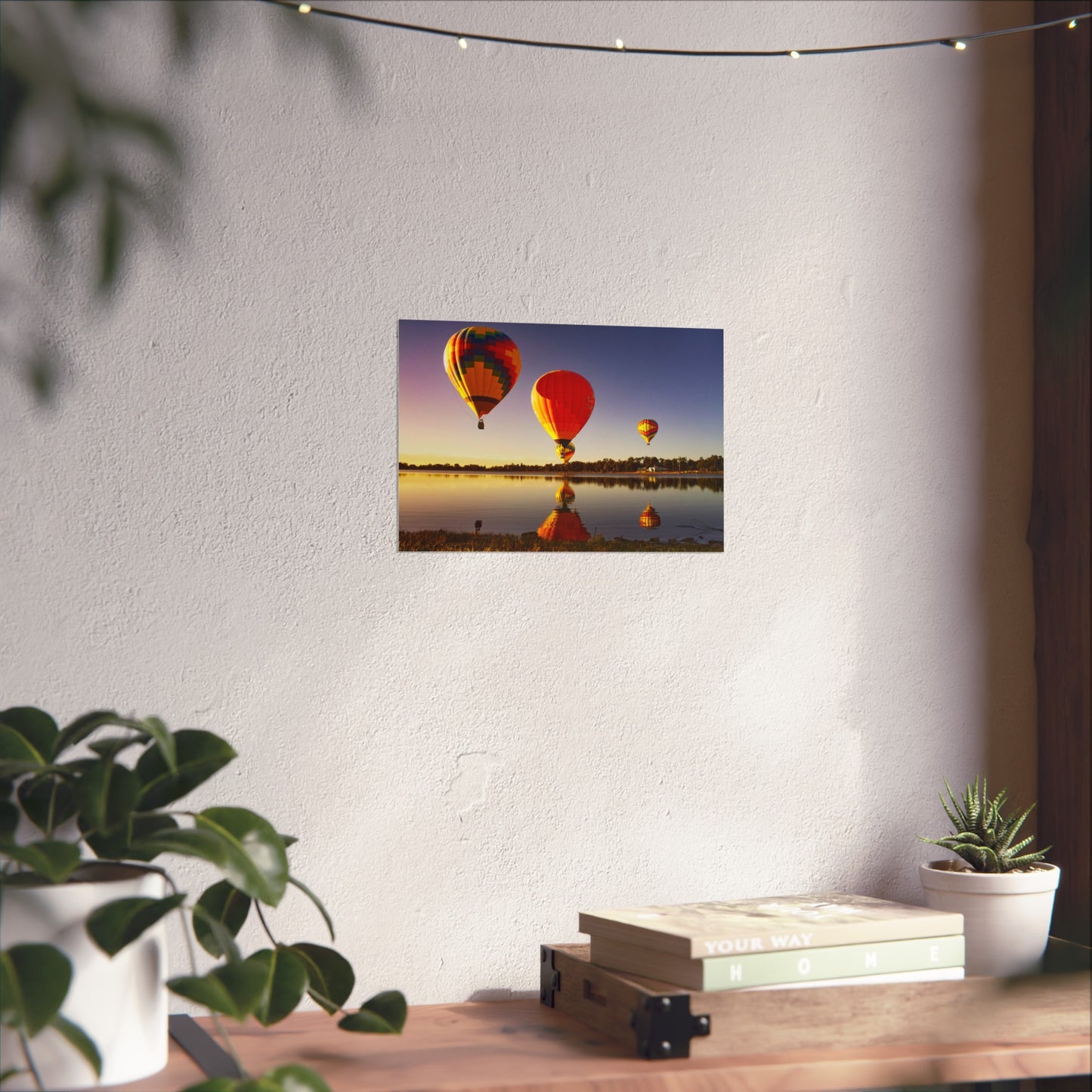 Hot Air Balloons in Colorado Springs Poster