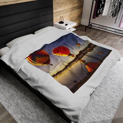 Hot Air Balloons Blanket