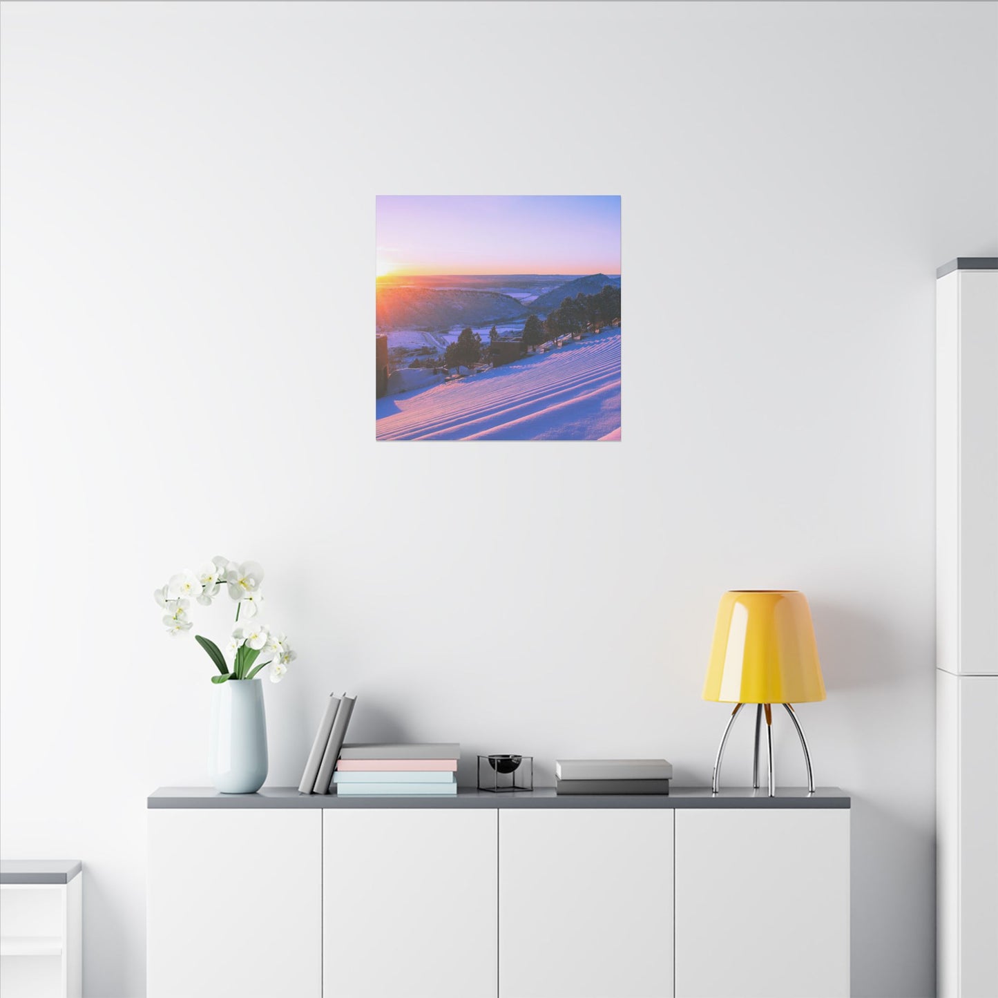 Red Rocks Sunrise Canvas - Wall Decor