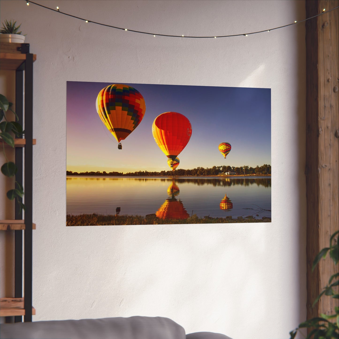 Hot Air Balloons in Colorado Springs Poster