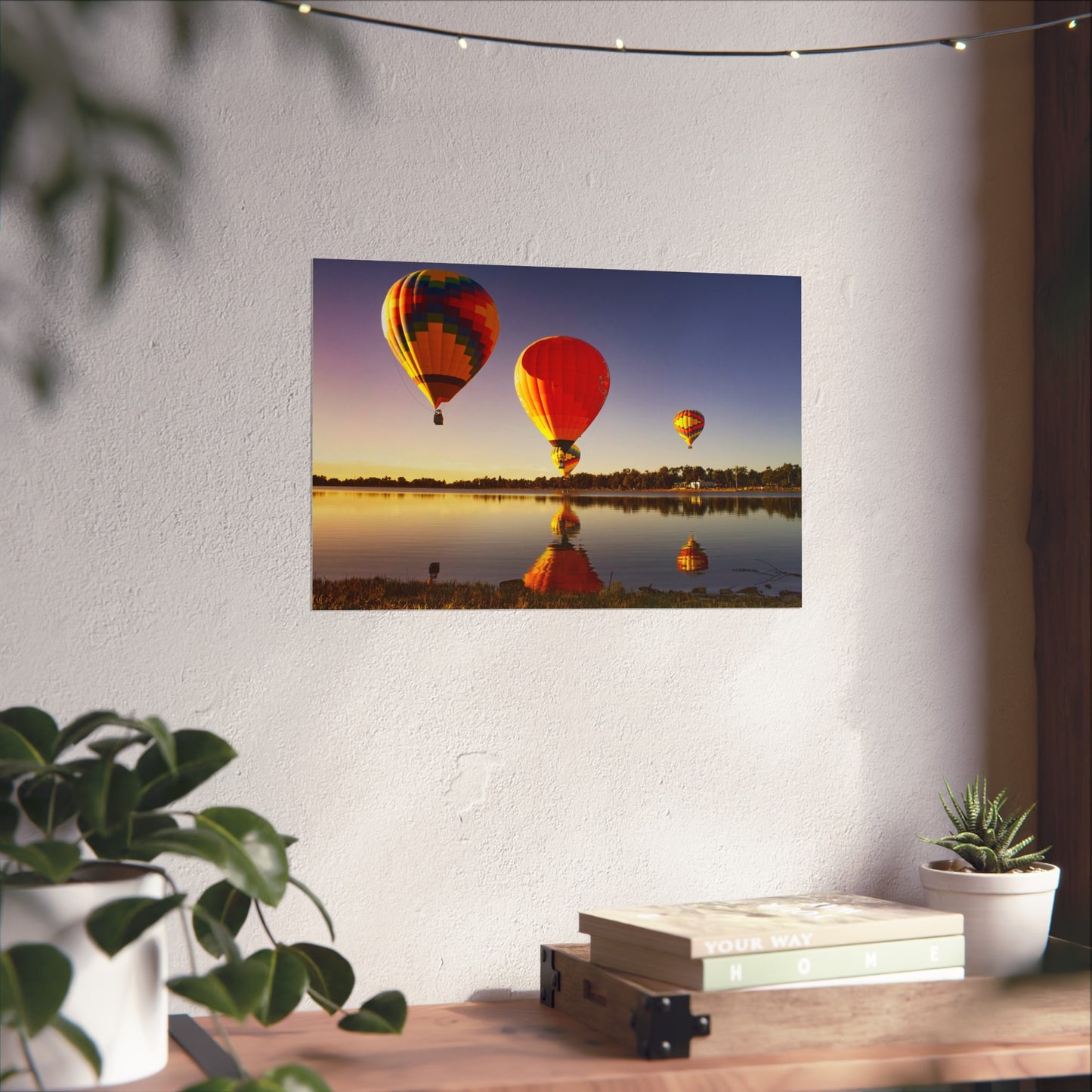 Hot Air Balloons in Colorado Springs Poster