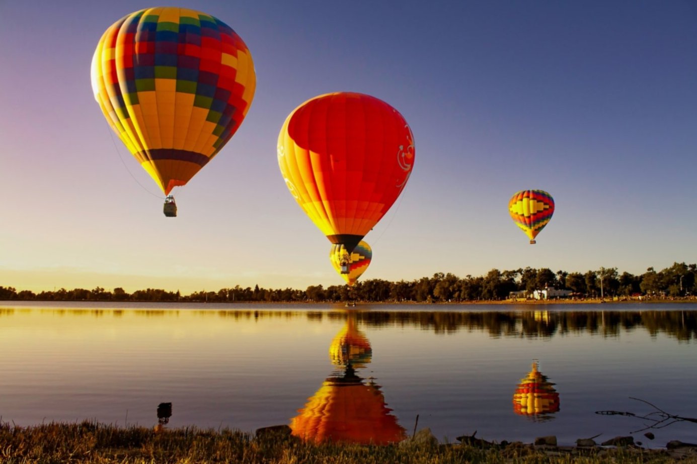 Hot Air Balloons in Colorado Springs Poster