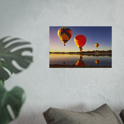 Hot Air Balloons in Colorado Springs Poster