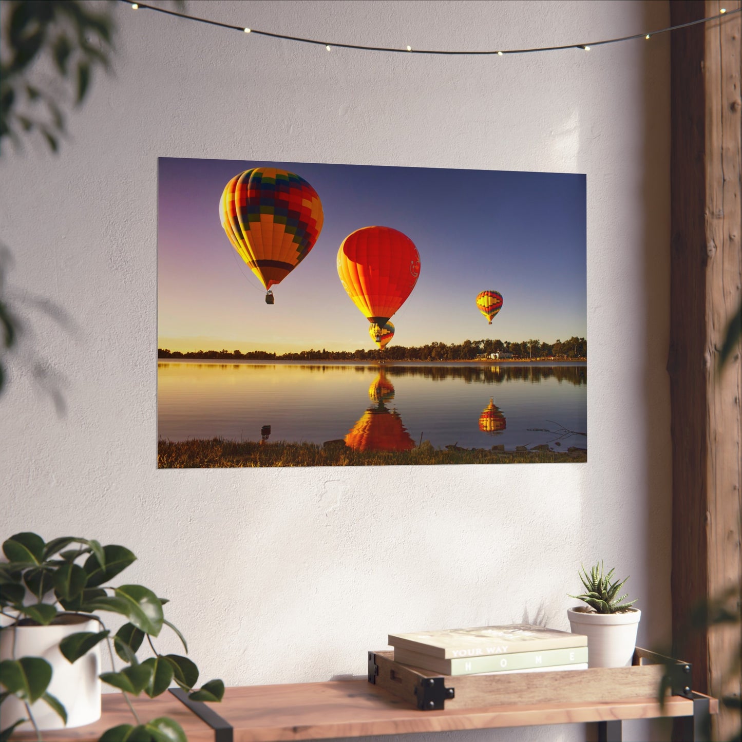 Hot Air Balloons in Colorado Springs Poster